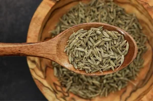 Close-Up Shot of Herbs on a Spoon